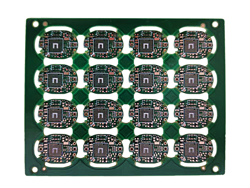 6 layers immersion gold plate hole PCB